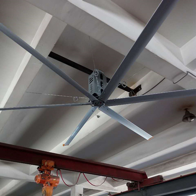 1.5Kw توفير الطاقة سقف جبل مروحة السقف ، 24 قدم الصناعية سقف المروحة