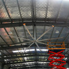 Aipu مروحة سقف حديثة كبيرة ، 8 شفرة مروحة سقف مع شفرات سبائك الألومنيوم