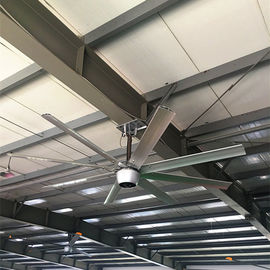 الألومنيوم بليد فرش مروحة السقف توفير الطاقة لمراكز التوزيع