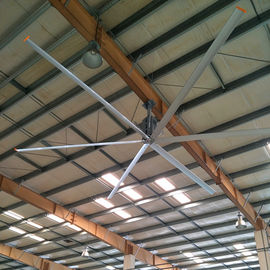 HVLS التبريد الصناعي العاكس مروحة السقف ، 22 FT 6.6m كبير الحمار ضخمة مروحة السقف